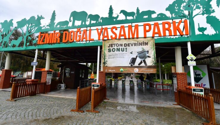 İzmir Doğal Yaşam Parkı’nda jetonla giriş dönemi bitiyor