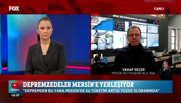 BAŞKAN SEÇER: “GELEN AİLELERİN 35 BİNİ MERSİN’DE KALICI OLUR; TOKİ’NİN HIZLICA MERSİN’E GİRMESİ GEREKLİ”