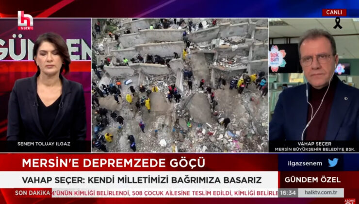 SEÇER: “MERSİN’DE 400 BİN SIĞINMACI YAŞIYOR, DAHA FAZLASINI KALDIRAMAYIZ”