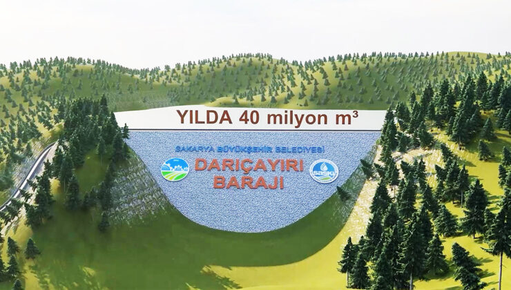 Sakarya’nın tarihi projesi Darıçayırı Barajı’nda çalışmalar hız kazandı