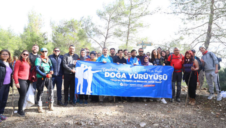 Antalya Büyükşehir’den Tarihin İzinde Doğa Yürüyüşü