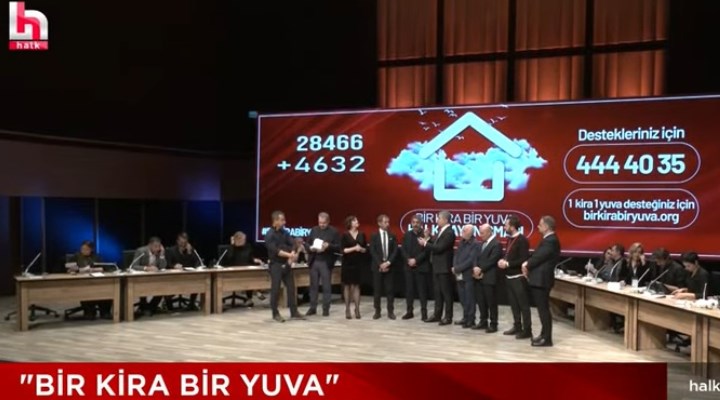 ‘Bir Kira Bir Yuva’ kampanyasında hedef aşıldı: 330 milyon lira kira desteği toplandı