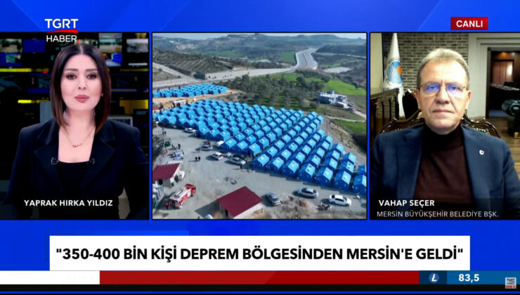 SEÇER: “NÜFUS ARTIŞINDAN KAYNAKLI YENİ PROJELERİN MERSİN’DE HAYATA GEÇİRİLMESİ İVEDİ”