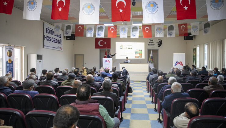 <strong>MERSİN BÜYÜKŞEHİR’DEN MUTLU ÜRETİCİLERE KAYISI HASAT TEKNİKLERİ EĞİTİMİ</strong>