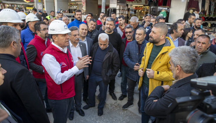 SEÇER, İSTİKLAL CADDESİ’NDE İNCELEMELERDE BULUNDU