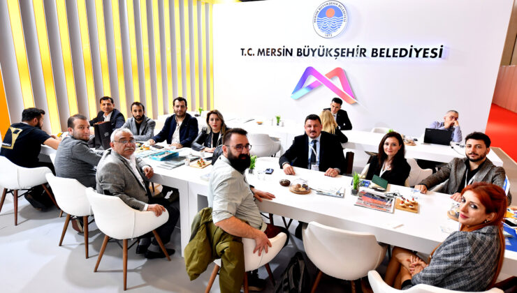MERSİN BÜYÜKŞEHİR’İN STANDI EMITT FUARI’NA DAMGA VURDU