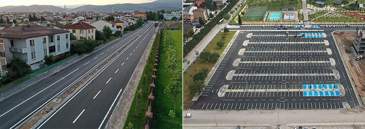 Derince Sağlıklı Yaşam Parkı’na otopark ve 3 yeni yan yol