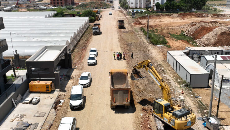 Antalya Büyükşehir Belediyesi Çalkaya’da Yeni Yollar Açıyor