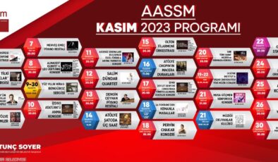 Sonbahar uğurlaması Kasım’da AASSM’de