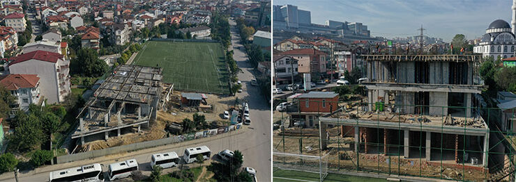 Kocaeli Yeşilova Gençlik Merkezi yapılıyor