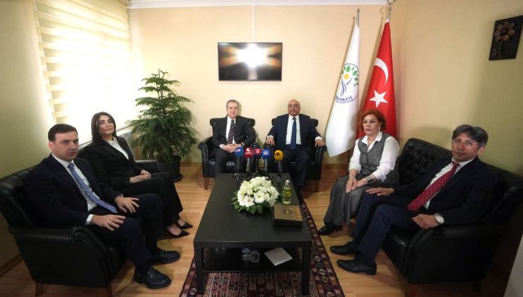 MHP ile DEM Parti bayramlaştı