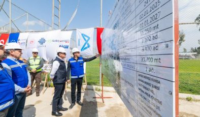 Başkan Seçer, Akdeniz İlçesi Kanalizasyon Hattı Tamamlanıyor.