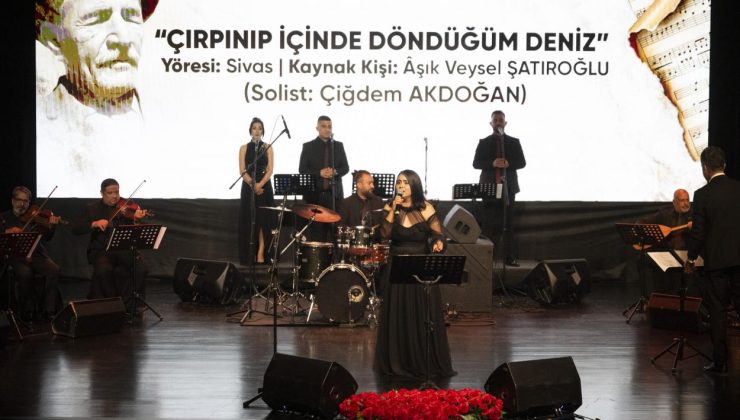 Usta Ozan Âşık Veysel’e Vefa Gecesi