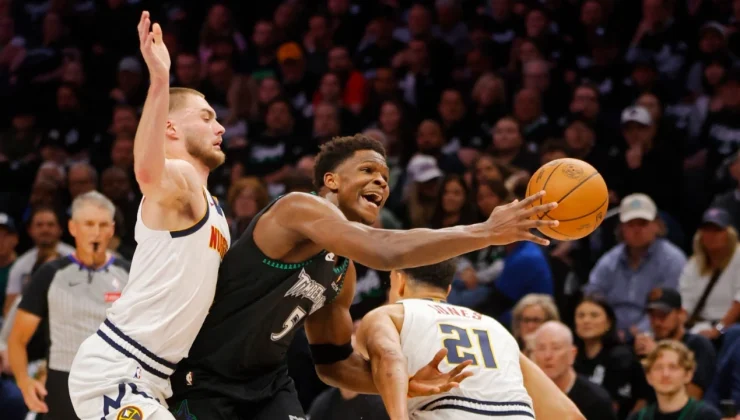 MVP Jokic’e nefes aldırmadılar! Timberwolves, Nuggets’ı devirdi: 113-96