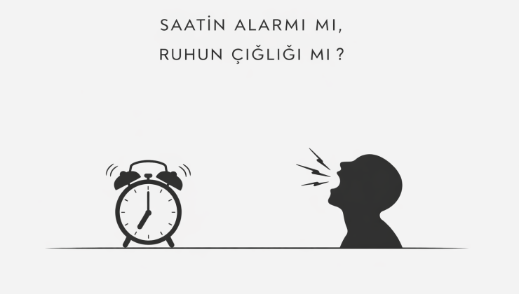 SAATİN ALARMI MI, RUHUN ÇIĞLIĞI MI ?