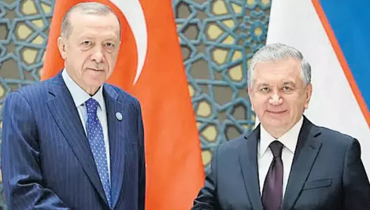 Özbekistan’dan Erdoğan’a övgü