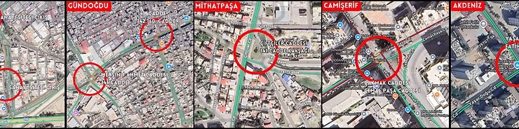 MERSİN’DE KAOS KAVŞAKLARI