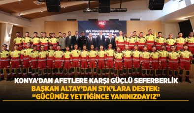 BAŞKAN ALTAY’DAN STK’LARA DESTEK: “GÜCÜMÜZ YETTİĞİNCE YANINIZDAYIZ”