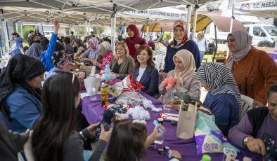 Mersin Büyükşehir’in ‘Evimiz Atölye’ Projesi İle Kadınlar Sosyalleşiyor, Üretiyor ve Kazanıyor