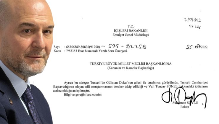 Soylu, paylaştı: ‘Tuncay Sonel hakkındaki iddialar asılsızdır’