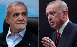 Erdoğan, Pezeşkiyan ile görüştü: Diyalog iklimi tesis edilmeli