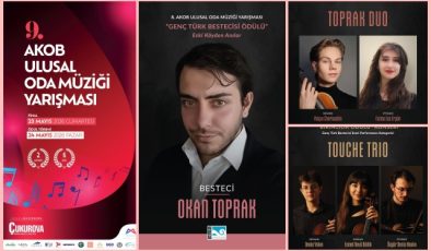 9.ULUSAL ODA MÜZİĞİ YARIŞMASI SANATSEVERLERİ BULUŞTURYOR…