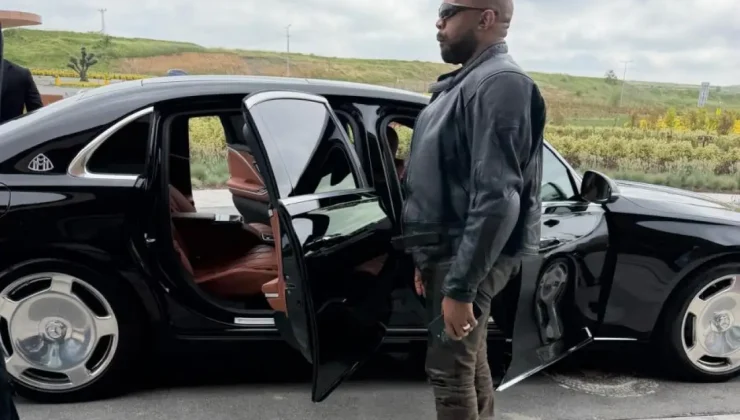İstanbul’da 120 bin kişilik festival için geldi: Kanye West İstanbul’da