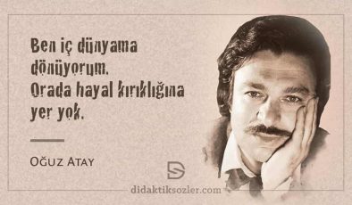 “Nereden başlıyorduk?” demiş ya Oğuz Atay…