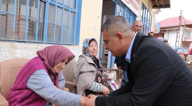 CHP PM ÜYESİ OZAN VARAL, KARAMAN’DA HALKLA BULUŞTU