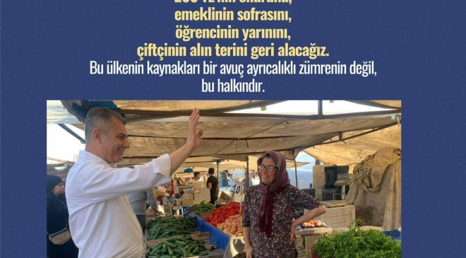 PM ÜYESİ AV. OZAN VARAL: “MATEMATİK YALAN SÖYLEMEZ, HALKIN CÜZDANI HİÇ YALAN SÖYLEMEZ!
