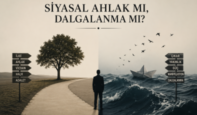SİYASAL AHLAK MI, DALGALANMA MI?