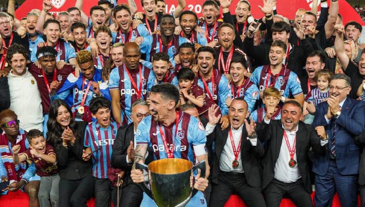 Trabzonspor, Ziraat Türkiye Kupası’nı kazandı: Finalde Konyaspor’u 2-1 mağlup etti