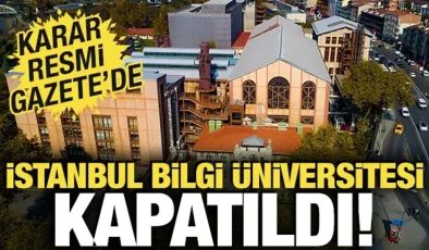BİLGİ ÜNİVERSİTESİ YAŞATILMALIYDI, KAPATILDI.