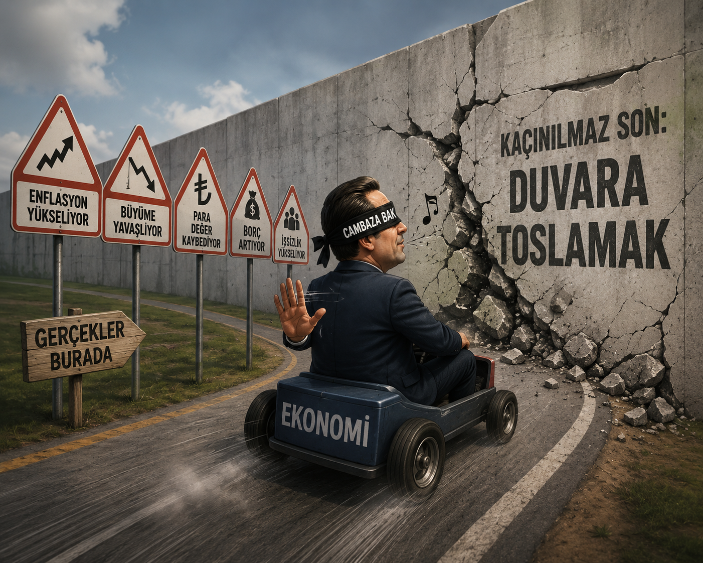 Ekonomide ‘Cambaza Bak’ halleri ve kaçınılmaz son: Duvara toslamak…Abdullah Ayan Yazdı.