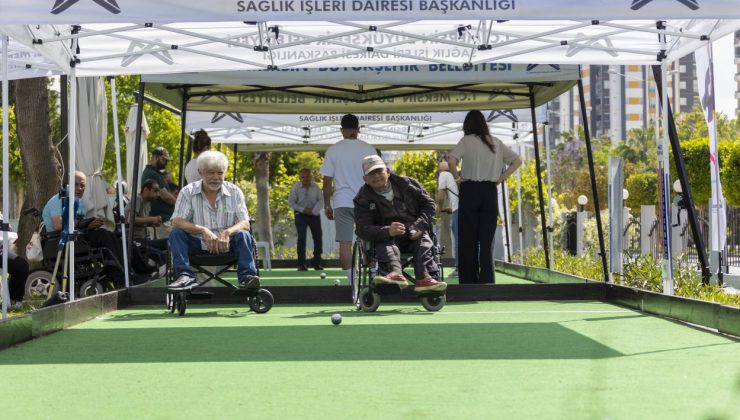 Mersin Büyükşehir’den Engelleri Aşan Bocce Turnuvası
