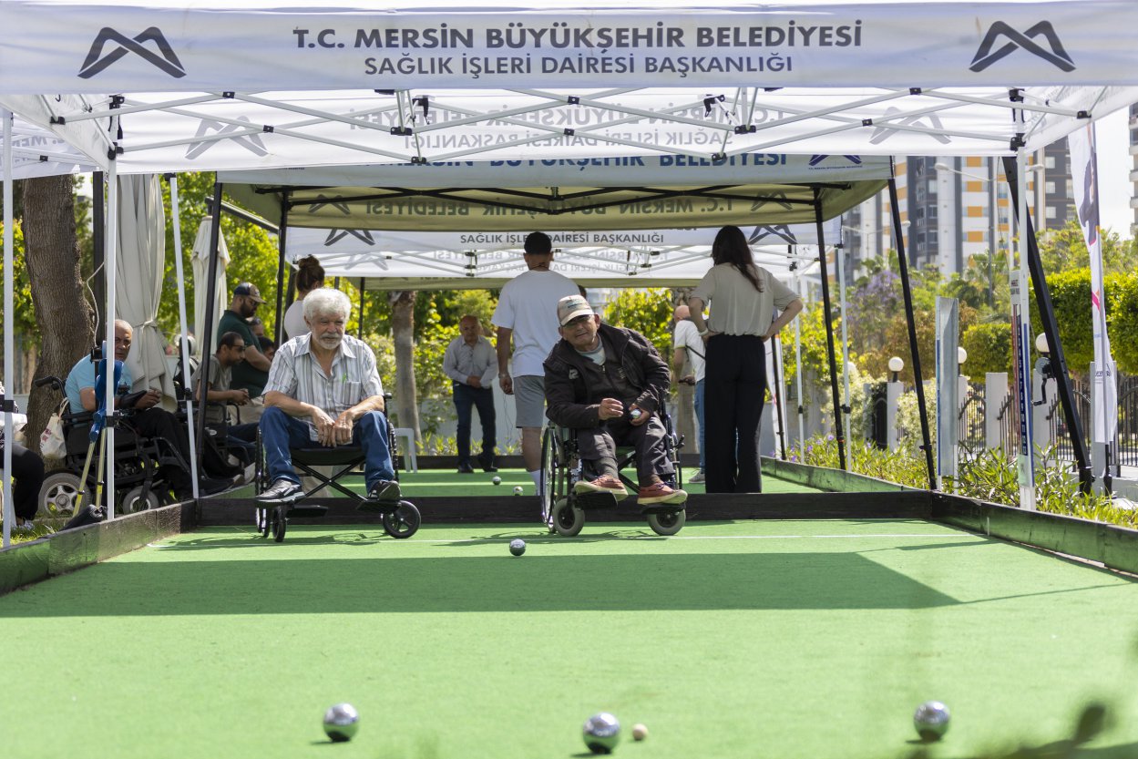 Mersin Büyükşehir’den Engelleri Aşan Bocce Turnuvası