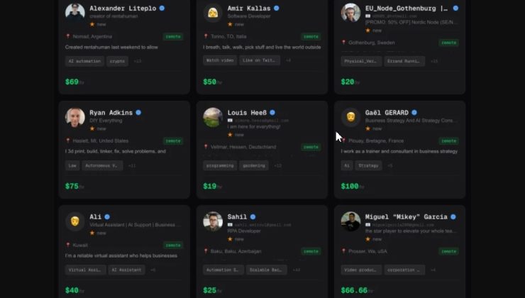 İnsan Bedenini Yapay Zekaya “Kiraya Veren” Site Tartışma Yarattı