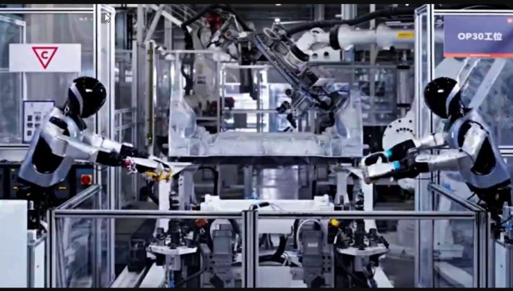 Xiaomi Fabrikalarında Yeni Dönem: Otomobil Üretiminde Robot İşçiler Göreve Başladı
