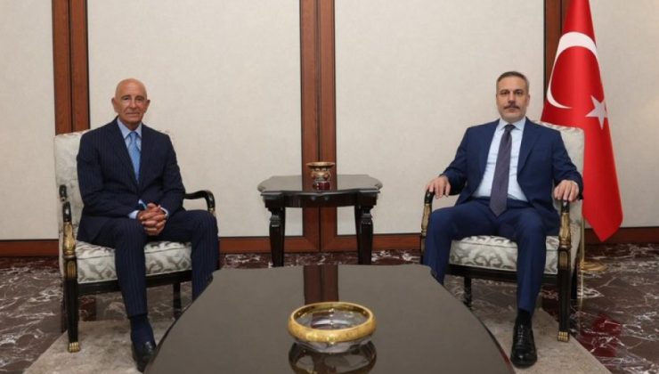 Fidan, Tom Barrack’la görüştü