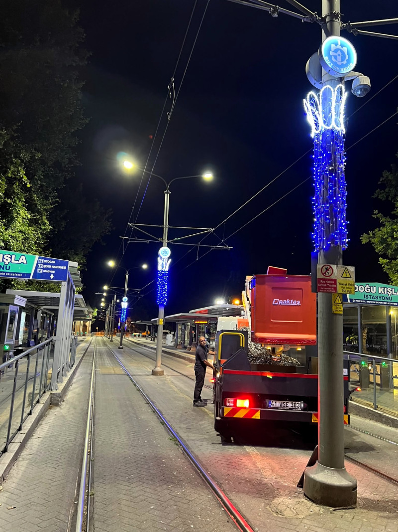 Kocaeli Büyükşehir’le tüm şehir ışıl ışıl