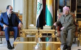 MİT Başkanı Kalın Erbil’de Barzani ile görüştü