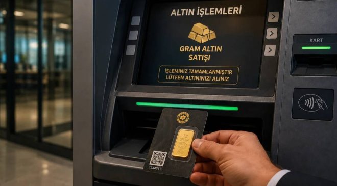 Bankalardan yeni dönem: ATM’den altın alınabilecek