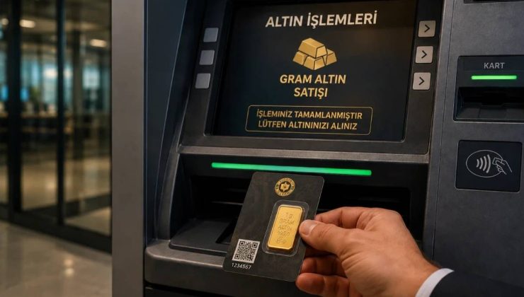 Bankalardan yeni dönem: ATM’den altın alınabilecek