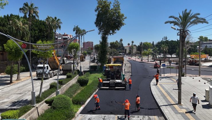 Büyükşehir’den Tarsus Trafiğine Nefes Aldıran Kavşak Düzenlemesi
