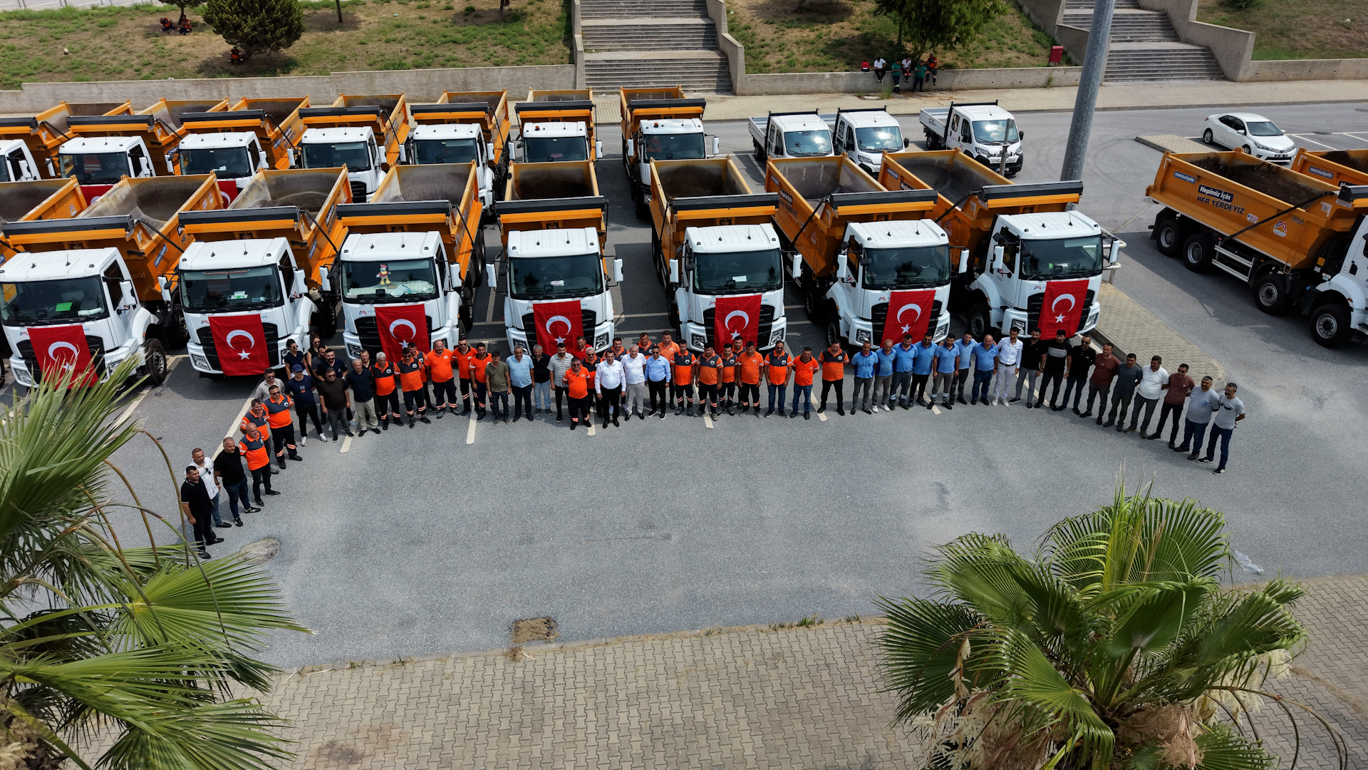 Mersin Büyükşehir ve MESKİ’de, Araç Filosuna Dev Yatırım