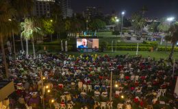 Mersin Büyükşehir’den Açık Hava Sinema keyfi