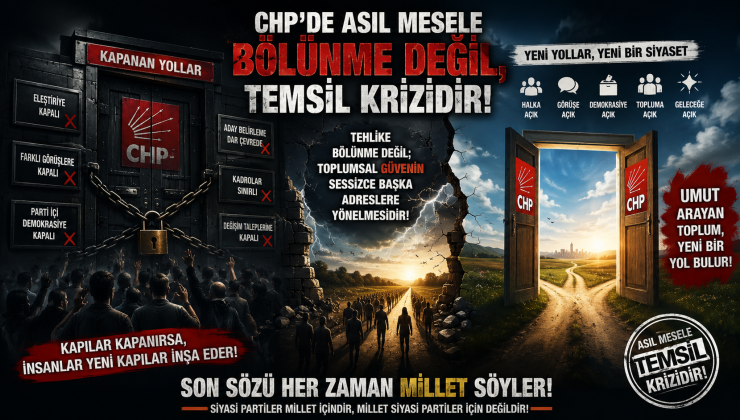 Parti İçinde Yollar Kapanırsa, Millet Kendi Yolunu Açar!