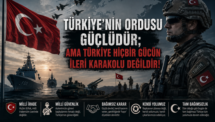 Türkiye Hiç Bir Zaman Emperyal Hesapların Cephe Ülkesi Olamaz!