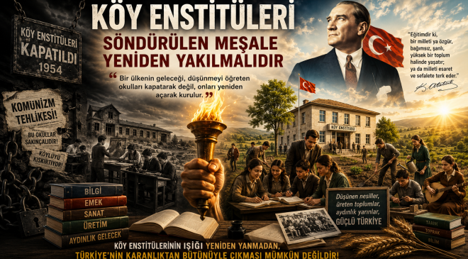 Köy Enstitüleri: Söndürülen Meşale Yeniden Yakılmalıdır.