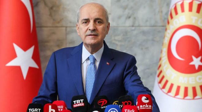 TBMM Başkanı Numan Kurtulmuş, çerçeve yasa teklifine imza attı
